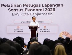 Wali Kota Banjarmasin Buka Pelatihan Petugas Lapangan Sensus Ekonomi 2026