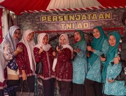 Kodim 1004 Kotabaru Ramaikan Stand Pameran Hari Jadi Kabupaten Kotabaru ke-76