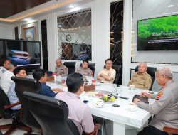 Bahas Pengawasan Penyaluran BBM, Gubernur H Muhidin dan Kapolda Audensi Bersama Jajaran PT Pertamina Patra Niaga Area Kalsel