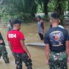 Permudah Akses Penghubung Antar Desa, Kodim 1004 Kotabaru Bangun Jembatan Merah Putih di Kecamatan Hampang