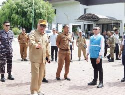 Gubernur H Muhidin Tinjau Lokasi Rencana Pembangunan 5 SPKLU di Kawasan Kantor Gubernur Km 0 Banjarmasin