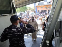 Gubernur H Muhidin Bersama Pimpinan Forkopimda Lepas Ekspedisi Rupiah Berdaulat Bank Indonesia di Pelabuhan Trisakti Bandarmasih