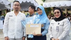 Kadiskominfo Hadiri Perpisahan Siswa Siswi SMP Negeri I Kotabaru