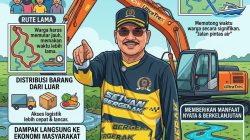 Supian HK Kawal Langsung Aspirasi Warga, Pantau Pengerukan Jalur Sungai Baru di Danau Panggang