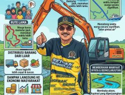 Supian HK Kawal Langsung Aspirasi Warga, Pantau Pengerukan Jalur Sungai Baru di Danau Panggang