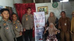 Bhakti Kesehatan dan Sosial Hari Bhayangkara ke-80, Polres Tanbu Salurkan Kursi Roda serta Paket Sembako