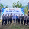 Peringati Hari Bhayangkara ke-80, Polres Tanbu Ground Breaking Bakti Sosial Pembuatan “Sumur Bor Polri Presisi”