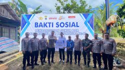 Peringati Hari Bhayangkara ke-80, Polres Tanbu Ground Breaking Bakti Sosial Pembuatan “Sumur Bor Polri Presisi”