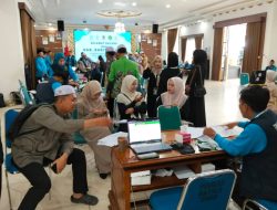 Sekda Zulkipli Yadi Noor Sambut Kedatangan Kafilah MTQ XXXVII Kalsel