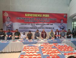 Polda Kalsel Gagalkan Peredaran 128,7 Kg Sabu, Gubernur H Muhidin Apresiasi Pengungkapan Jaringan Narkotika Lintas Provinsi