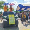 13 Mobil Hias Meriahkan Pawai Ta’aruf MTQ Kalsel ke-37 di Batola
