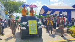 13 Mobil Hias Meriahkan Pawai Ta’aruf MTQ Kalsel ke-37 di Batola