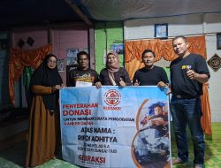 Aliansi Gebraksi Berikan Bantuan kepada Rifki Adhitya Penderita Leukimia