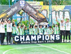 Ukhuwah Sapu Bersih Gelar Juara Biebie Cup Seri I 2026
