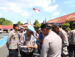 Propam Polda Kalsel Lakukan Giat Gaktibplin di Polres Barito Kuala