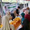 Warga Desa Pupuyuan Antusias Manfaatkan Pasar Murah Disperindag Balangan