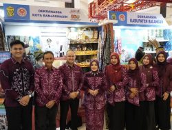 Dekranasda Banjarmasin Promosikan Kriya Unggulan pada Pameran HUT ke-46 Dekranas di Makassar