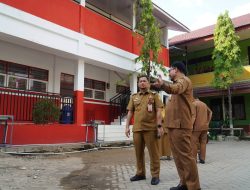 Sekda Tinjau Bongkaran SDN Mawar 7, Material akan Dipindah ke jalan Gubernur Soebarjo