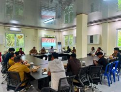 Rakor Puskomin Balangan Perkuat Sinergi Antisipasi Isu Strategis Daerah