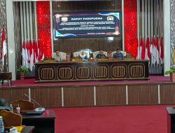 DPRD Gelar Rapat Paripurna Terkait Penyampaian KUA dan PPAS Tahun 2027 dan Penyampaian Tiga Buah Raperda