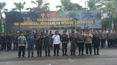 Wakil Bupati Kotabaru Buka TMMD ke-129, Dorong Pemerataan Pembangunan di Pedesaan