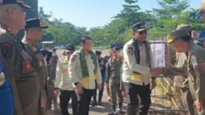 Pemkab Kotabaru Jadi Tuan Rumah Penyelenggaraan Apel Pasukan Kesiapsiagaan Satuan Polisi Pamong Praja dan Pemadam Kebakaran