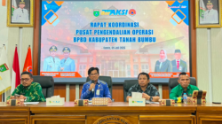 Hadapi Musim Kemarau, BPBD Tanah Bumbu Gelar Rapat Pusdalops-PB