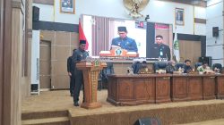 Wabup Balangan Sampaikan Jawaban atas Pandangan Fraksi DPRD