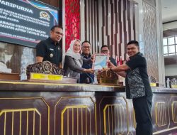 Pemkab Kotabaru Sampaikan Perubahan Anggaran dan PPAS di Rapat Paripurna DPRD Kotabaru