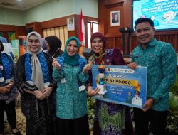 TP PKK Balangan Sabet Juara I Lomba Paduan Suara Mars PKK Tingkat Kalsel