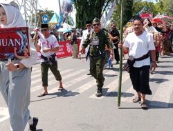Ribuan Peserta Meriahkan Karnaval HUT ke-81 RI di Kotabaru