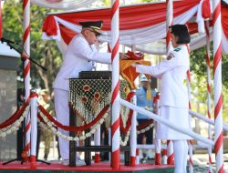 Gubernur Kalsel H Muhidin Pimpin Upacara HUT RI ke-81, Kobarkan Semangat Perjuangan Pahlawan Merebut Kemerdekaan