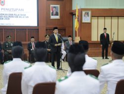 Penutupan Pemusatan Pendidikan dan Pelatihan Paskibraka Kalsel 2026, Gubernur Titipkan Masa Depan Daerah, Bangsa dan Negara