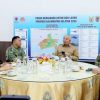 Gubernur H Muhidin Bersama Pangdam XXII/Tambun Bungai dan Forkopimda Rakor Tentukan Langkah Strategis Hadapi Karhutla di Kalsel