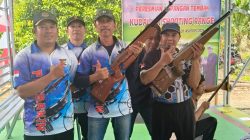 Ketua PWI Tanbu dan Unsur Forkopimcam Kelumpang Hulu Apresiasi Kejuaraan Menembak Kuda Liar Sniper Club