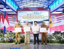 Bupati Kotabaru Lakukan Penandatanganan Adendum Nota Kesepakatan Bersama Proyek Strategis di Kalsel