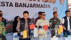 Ungkap Penyalahgunaan Narkotika Jenis Etomidate, Polresta Banjarmasin Amankan Tersangka