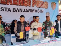 Ungkap Penyalahgunaan Narkotika Jenis Etomidate, Polresta Banjarmasin Amankan Tersangka