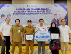 BUMDesa Meranti Jaya Tanah Bumbu Raih Predikat Terbaik I se-Kalimantan Selatan 2026