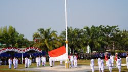 Paskibraka Balangan Sukses Kibarkan Merah Putih