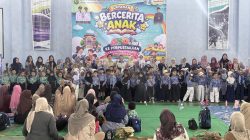 Bangun Budaya Baca Sejak Dini, Dispersip Kotabaru bersama PT Arutmin Gelar Story Telling