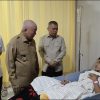 Gubernur H Muhidin Jenguk Korban Kapal Virgo Transport 8 di Rumah Sakit, Perintahkan Pelayanan Secepatnya untuk Korban