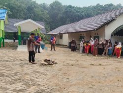 BPBD Balangan Go To School, Sosialisasikan Mitigasi Bencana Kebakaran di SLB Negeri Balangan