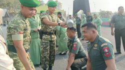 Bertepatan Peringatan HUT TNI ke-81, 13 Anggota Kodim 1004 Kotabaru Naik Pangkat Setingkat Lebih Tinggi