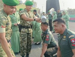 Bertepatan Peringatan HUT TNI ke-81, 13 Anggota Kodim 1004 Kotabaru Naik Pangkat Setingkat Lebih Tinggi