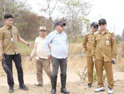 Bupati Kotabaru Tinjau Lokasi Pembangunan Sekolah Rakyat dan Rumah Sakit di Tanjung Lalak