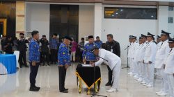 Lantik 41 Kepala Desa, Bupati Kotabaru Tekankan Pentingnya Merangkul Seluruh Elemen Masyarakat