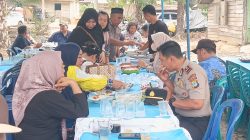 Kumpul Bersama Masyarakat, Kapolsek Kelumpang Hilit Bangun Kedekatan Lewat Dialog Kamtibmas