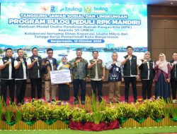Pemko Banjarmasin Dukung 30 UMKM melalui Program Bulog Peduli RPK Mandiri
