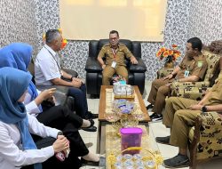 Sambangi BPBD Balangan, Bank Kalsel Siap Dukung Penanggulangan Bencana di Bumi Sanggam